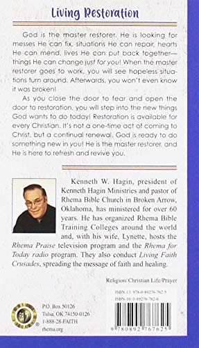 The Master Restorer: God Will Do It Again,Used