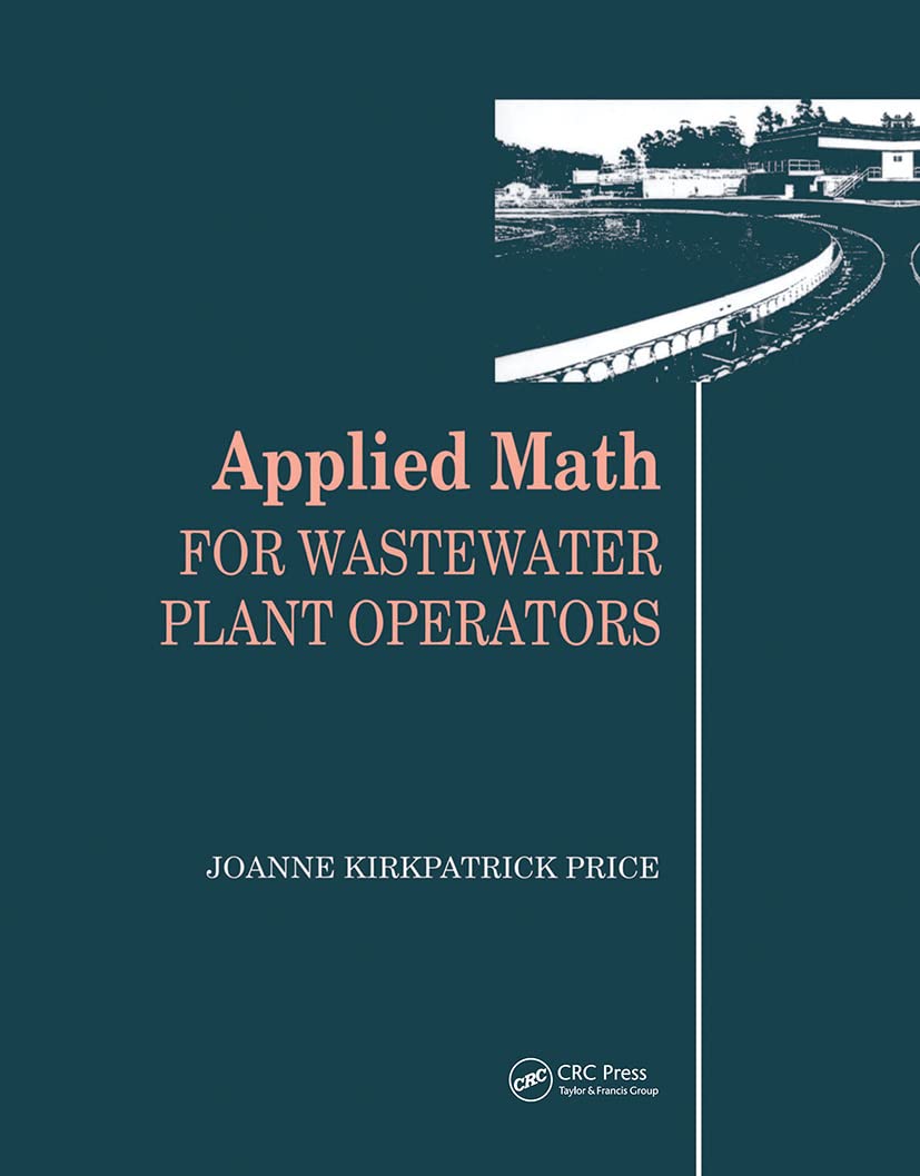 Applied Math for Wastewater Plant Operators,Used