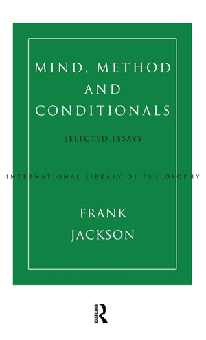 Mind, Method and Conditionals: Selected Papers (International Library of Philosophy),Used