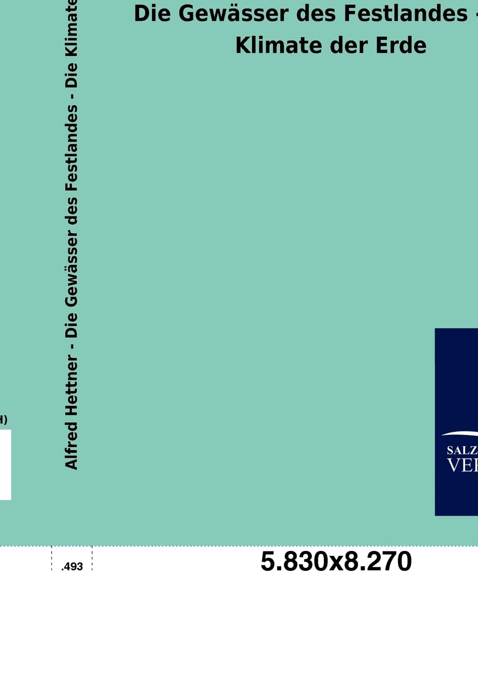 Die Gewsser des Festlandes  Die Klimate der Erde (German Edition),Used
