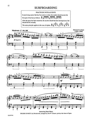 John W. Schaum Piano Course: F  The Brown Book,Used