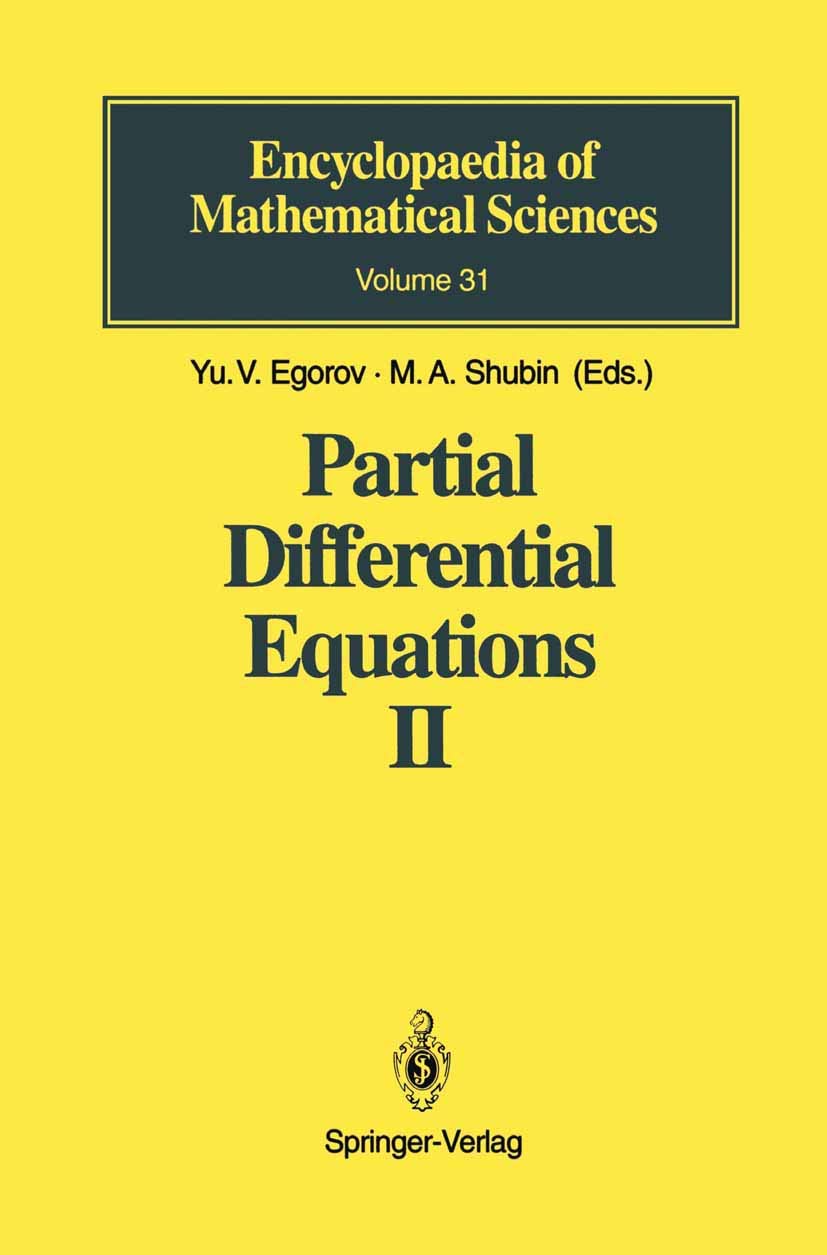 Partial Differential Equations II: Elements of the Modern Theory. Equations with Constant Coefficients (Encyclopaedia of Mathema,New