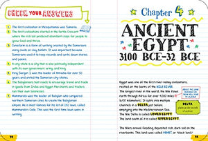 Everything You Need To Ace World History In One Big Fat Notebook: The Complete Middle School Study Guide (Big Fat Notebooks),Used