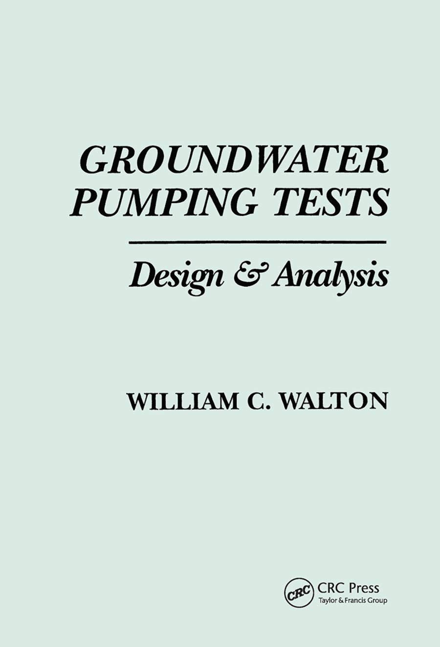 Groundwater Pumping Tests,Used