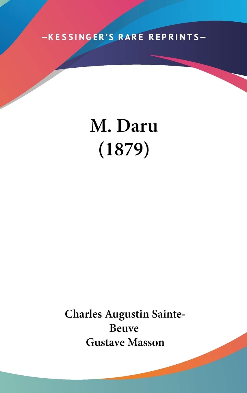 M. Daru (1879),Used