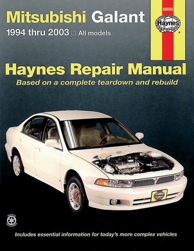 Mitsubishi Galant 1994 thru 2003: Haynes Repair Manual,Used