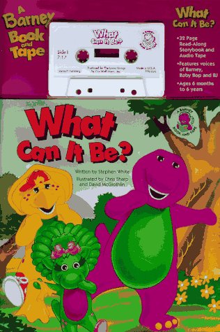 What Can It Be?: A Barney Book And Tape (Barney Book And Tape Series)
