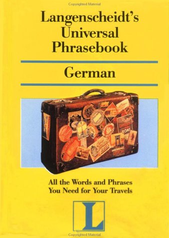 Universal Phrasebook German,Used