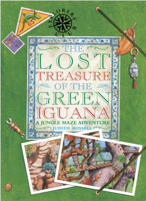 The Lost Treasure of the Green Iguana: A Jungle Maze Adventure (Explorers' Club),Used