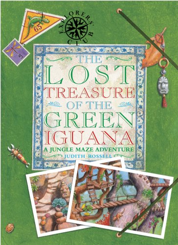The Lost Treasure of the Green Iguana: A Jungle Maze Adventure (Explorers' Club),Used
