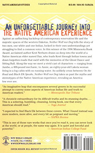 Neither Wolf nor Dog: On Forgotten Roads with an Indian Elder,Used