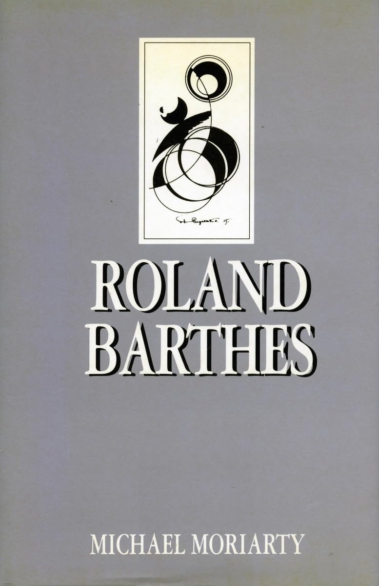 Roland Barthes (Key Contemporary Thinkers),Used