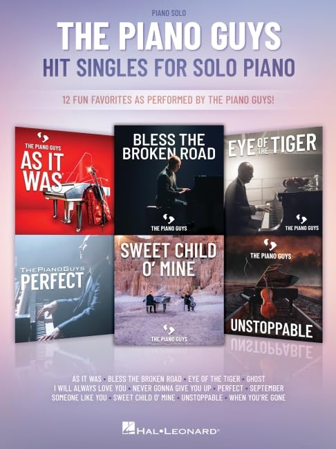 The Piano Guys Hit Singles for Piano Solo: 12 Fun Favorites as Performed by the Piano Guys!,Used