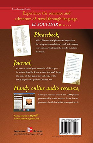 El Souvenir Spanish Phrasebook and Journal,New