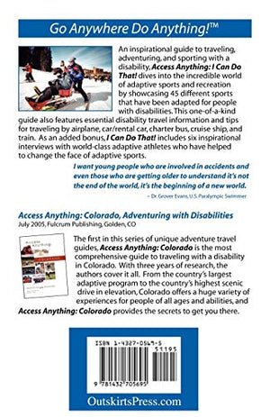 Access Anything: I Can Do That!  Adventuring with Disabilities,Used