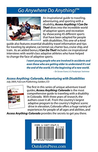 Access Anything: I Can Do That!  Adventuring with Disabilities,Used