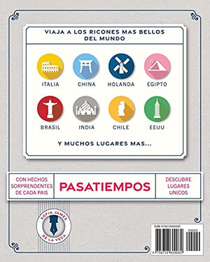 Sopa De Letras Vuelta Al Mundo: Pasatiempos Para Adultos En Espa?L Letra Grande (Sopa De Letras En Espa?L Para Adultos) (Spanish,New