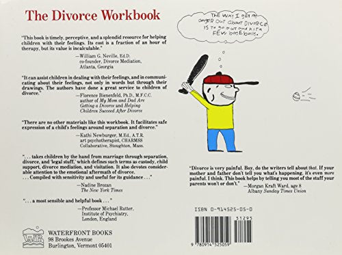 Divorce Workbook: Guide for Kids and Families,Used