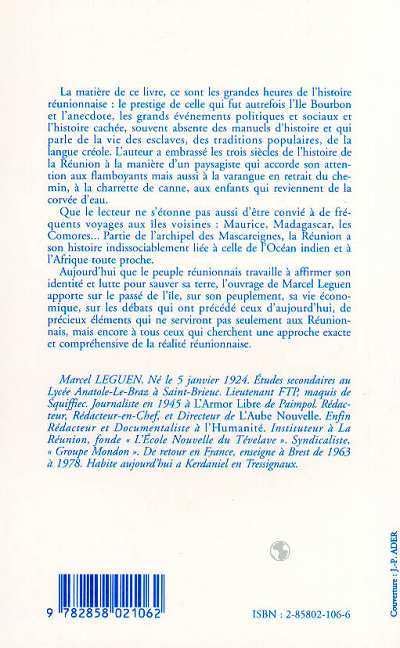 Histoire de l'le de la Runion,Used