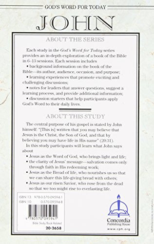 John: The Word Became Flesh (God's Word for Today),Used