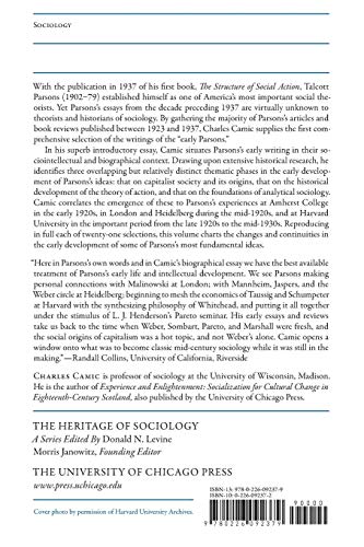 Talcott Parsons: The Early Essays (Heritage of Sociology Series),Used