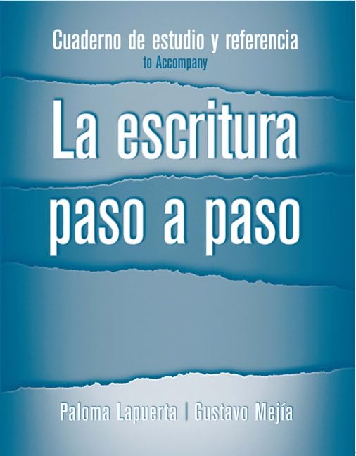 Cuaderno de estudio y referencia for La escritura paso a paso,Used