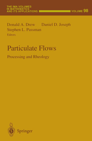 Particulate Flows: Processing And Rheology (The Ima Volumes In Mathematics And Its Applications)-new,New