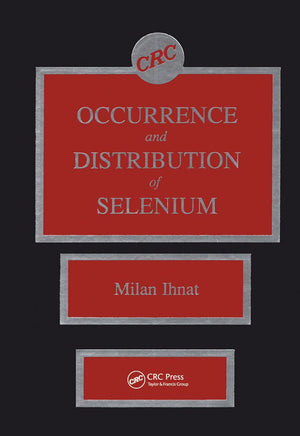Occurence & Distribution of Selenium (CRC Series in Agriculture),Used