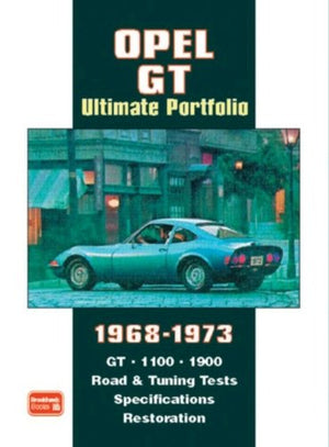Opel GT Ultimate Portfolio 19681973,New