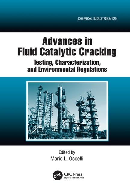 Advances in Fluid Catalytic Cracking: Testing, Characterization, and Environmental Regulations (Chemical Industries),Used
