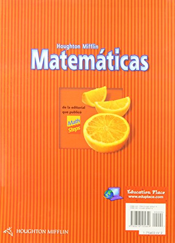 Math, Grade 2: Houghton Mifflin Math Spanish (Hm Spanish Math 2002),Used