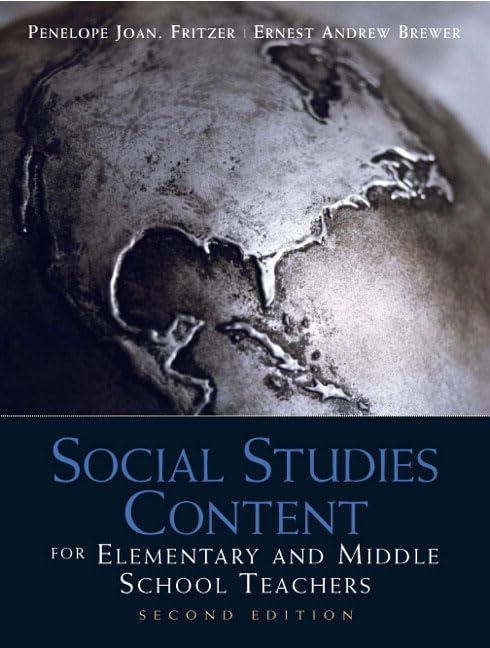 Social Studies Content for Elementary and Middle School Teachers,Used