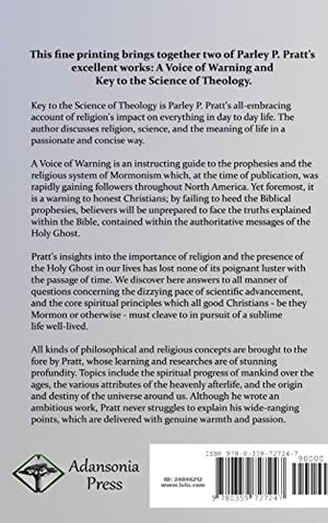 A Voice of Warning and Key to the Science of Theology (First Edition  1855) (Hardcover),Used