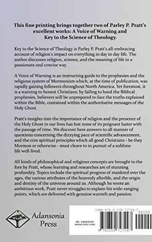 A Voice of Warning and Key to the Science of Theology (First Edition  1855) (Hardcover),Used