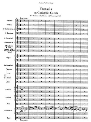Fantasia on a Theme by Thomas Tallis and Other Works for Orchestra in Full Score (Dover Orchestral Music Scores),Used