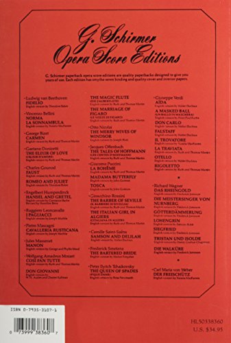 L'Italiana In Algeri: Vocal Score,Used