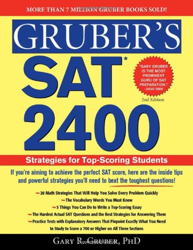 Gruber's SAT 2400: Strategies for TopScoring Students,Used