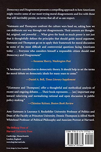 Democracy And Disagreement