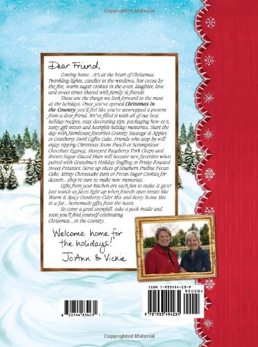 Christmas In The Country Cookbook (Seasonal Cookbook Collection),Used