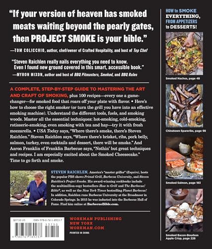 Project Smoke: Seven Steps To Smoked Food Nirvana, Plus 100 Irresistible Recipes From Classic (Slamdunk Brisket) To Adventurous,New