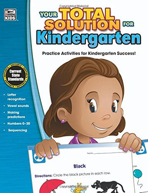 Your Total Solution for Kindergarten Workbook,Used