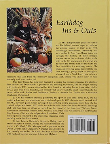 Earthdog Ins and Outs: Guiding Natural Instincts for Success in Earthdog Tests and Den Trials,Used