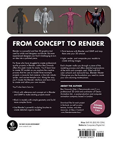 Blender Master Class: A HandsOn Guide to Modeling, Sculpting, Materials, and Rendering,Used