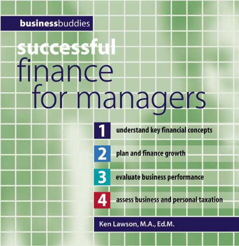 Successful Finance for Managers (Barron's Business Success Series),New