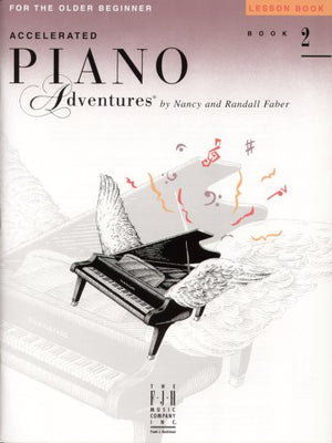 Accelerated Piano Adventures Lesson Book 2: For the Older Beginner,Used