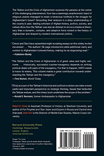 The Taliban And The Crisis Of Afghanistan-used