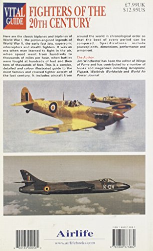 Fighters of the 20th Century (Vital Guide),Used