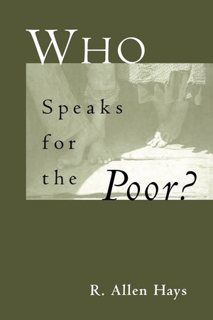 Who Speaks For The Poor (Politics And Policy In American Institutions),Used