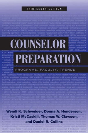 Counselor Preparation: Programs, Faculty, Trends,Used
