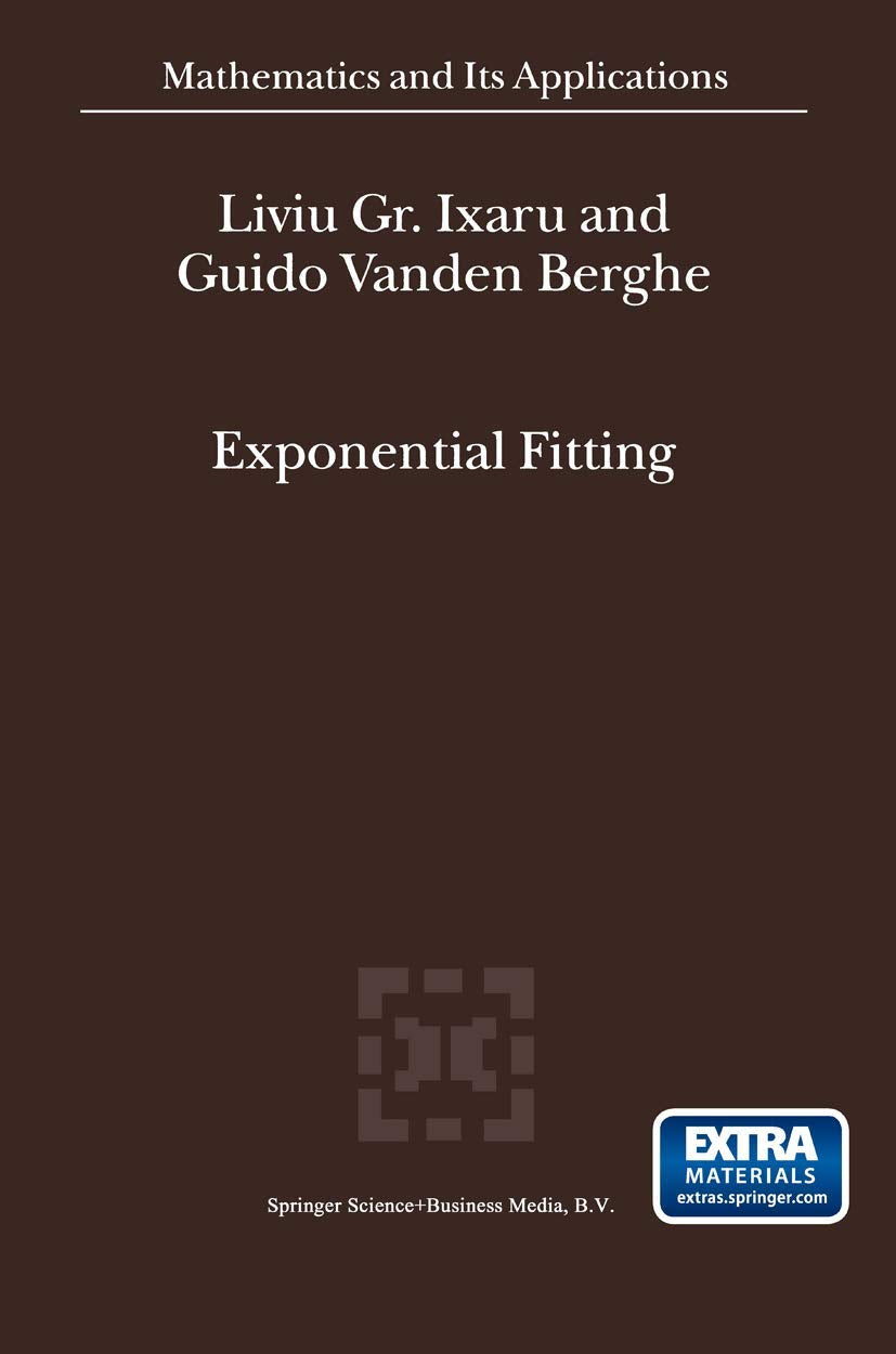 Exponential Fitting (Mathematics and Its Applications, 568),Used